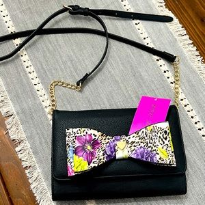 NWT Betsy Johnson Crossbody Purse